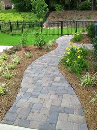 backyard paver