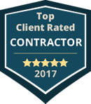 2017 Top Client Rated Contractor
